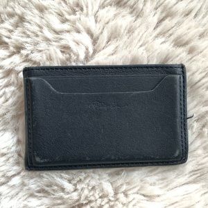 3.1 Phillip Lim Card Case black smooth leather